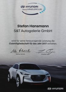 Herausragende Leistung 2017