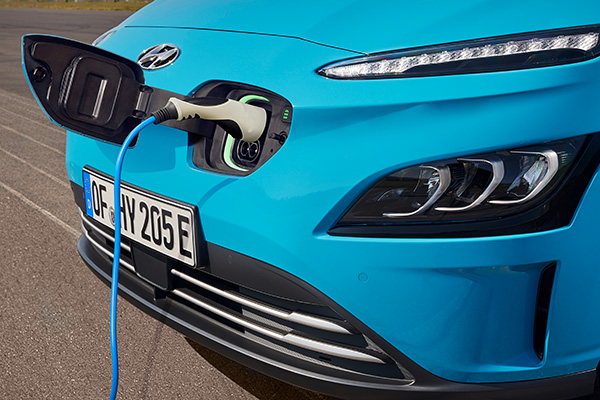 Hyundai KONA Elektro Aufladung