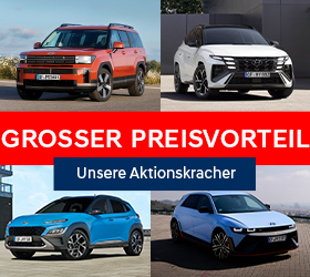 Unsere Angebote der Hyundai-Modelle genannt Aktionskracher